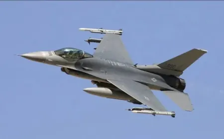 Balafireke F-16 li baregeha hewayî ya Amerîkayê ya Almanyayê ket