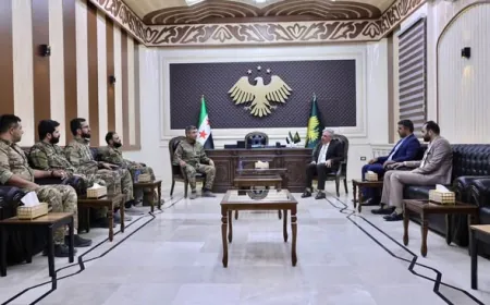 Parêzgarê Hesekê û şandeyek ji Wezareta Parastinê civiyan