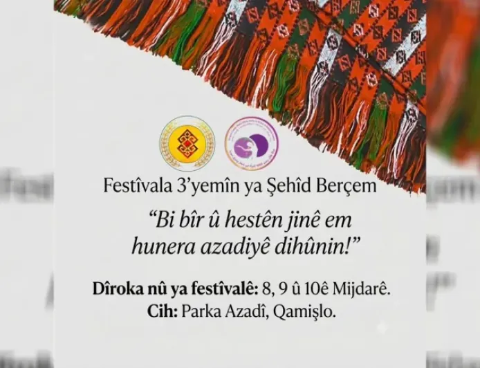 Mîhrîcana Şehîd Berçem hat taloqkirin