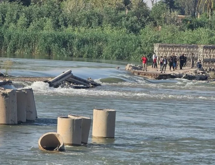 Ava Firatê li Dêrazorê bilind bû; zevî binav bûn û stasyonê avê ji xizmetê derketin
