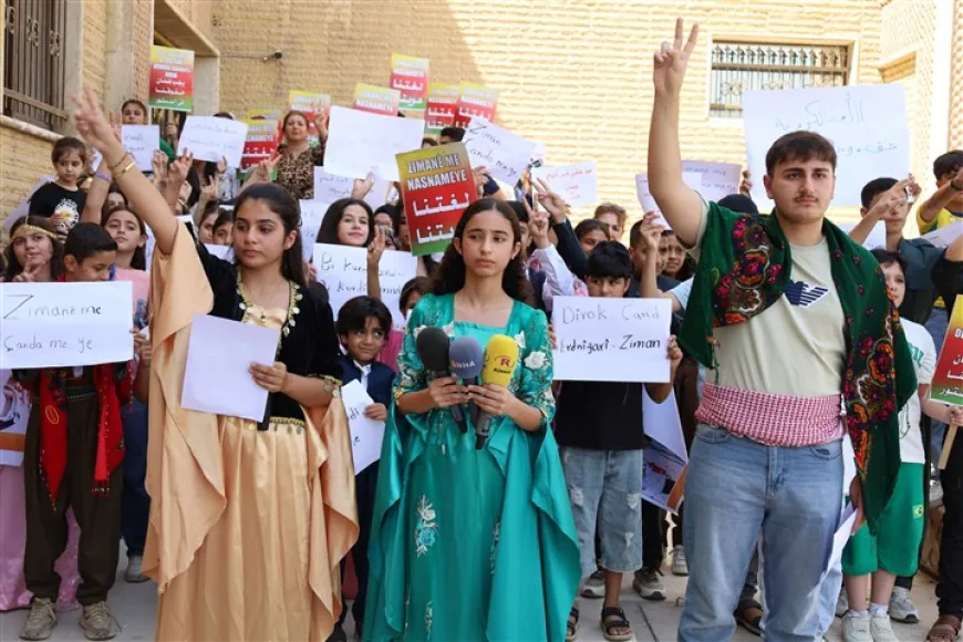 Xwendekar û mamosteyên zanîngehan: Em sînordarkirina zimanê kurdî red dikin