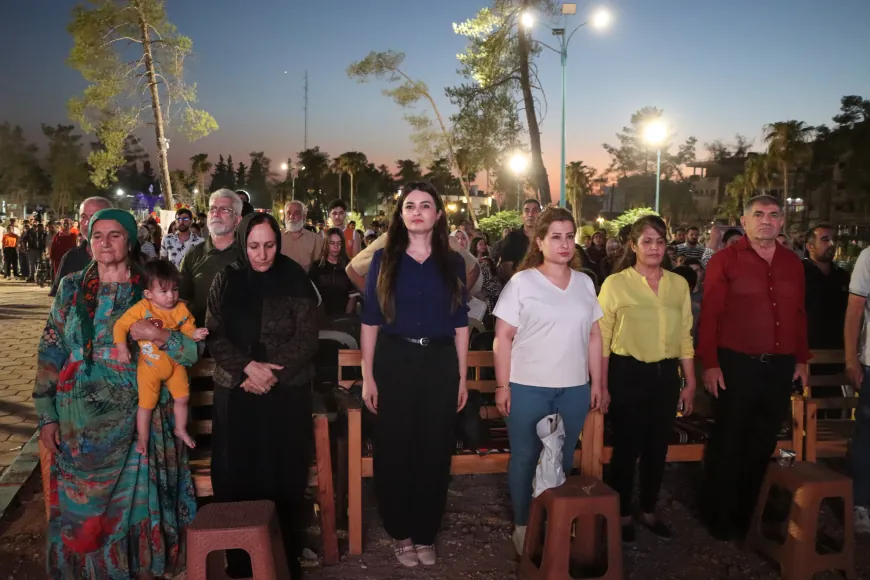 Parka Giştî ya Qamişloyê piştî xebatên sererastkirinê hat vekirin