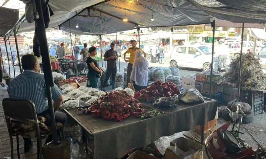 Li Siwêdayê bazirganên sebzeyan protesto kir