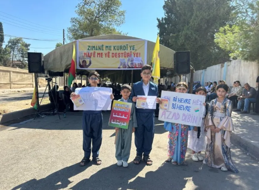 Li parêzgeha Hesekê ji bo ziman çalakî hatin lidarxistin