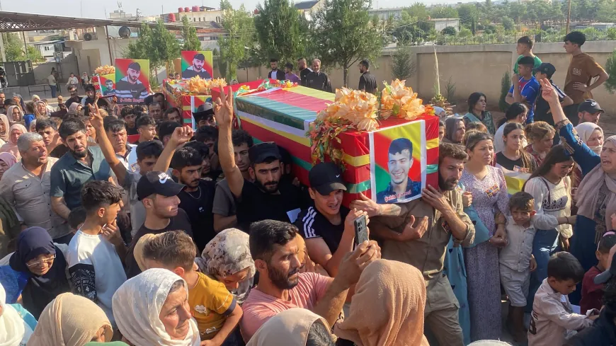 Merasîma oxirkirina şehîdên girtîgeha Kobanê dest pê kir