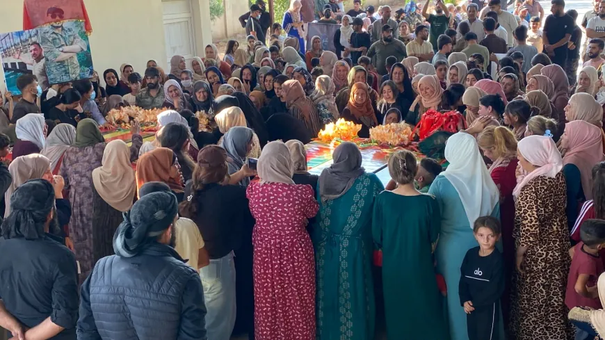 Merasîma oxirkirina şehîdên girtîgeha Kobanê dest pê kir