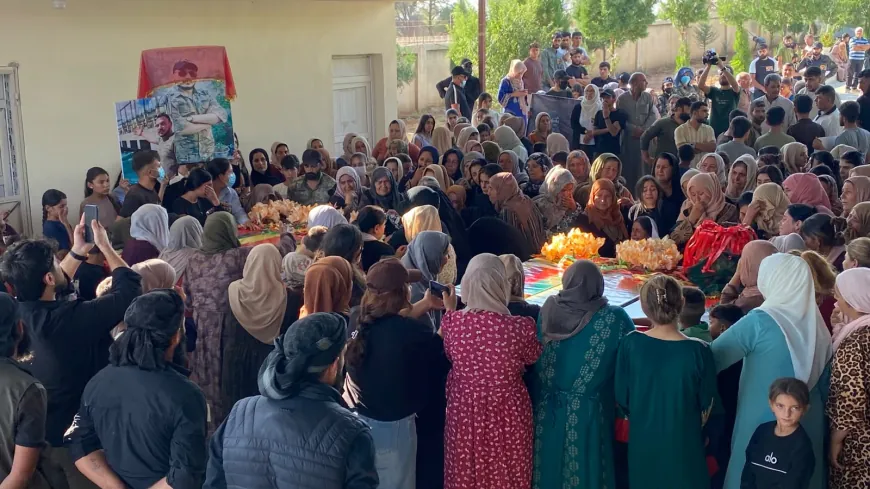 Merasîma oxirkirina şehîdên girtîgeha Kobanê dest pê kir