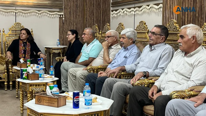 Mazlûm Ebdî bi partiyên Kurdan re civiya