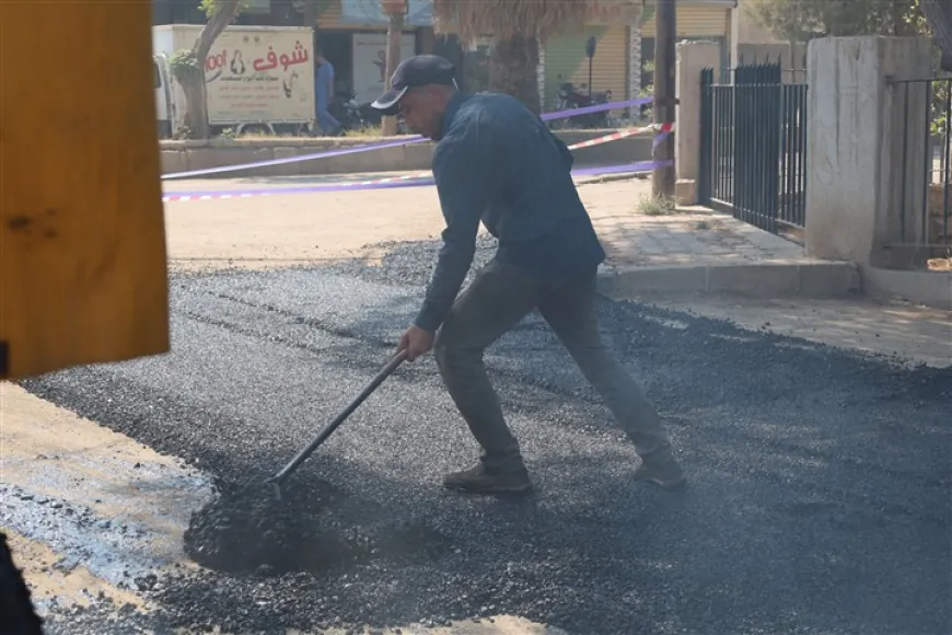 Zîftkirina rêyan li Til Temirê didome