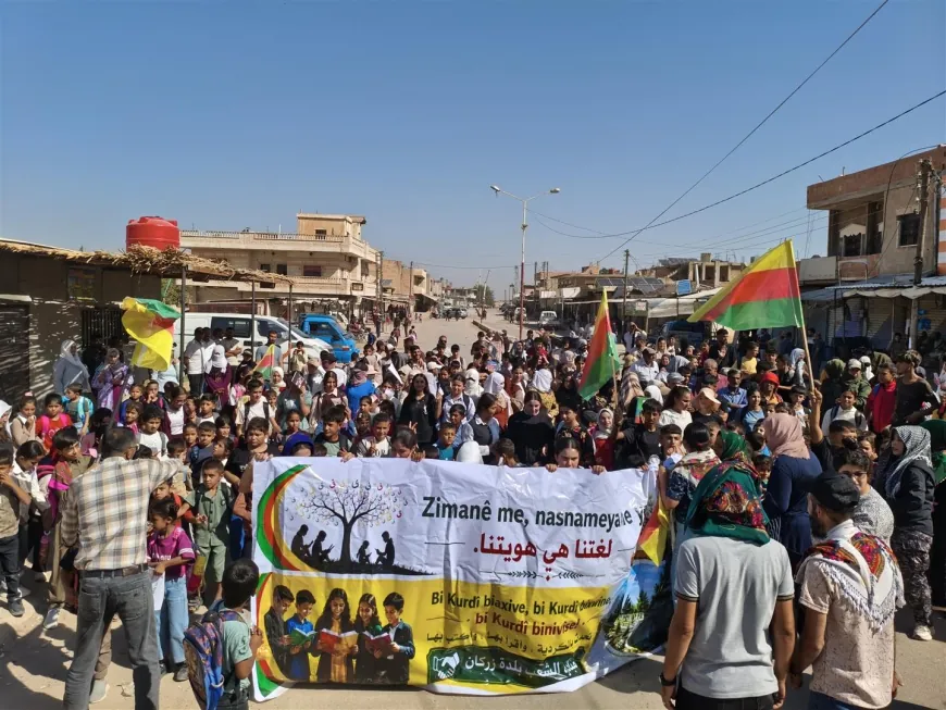Ji bo daxwaza perwerdeya bi zimanê kurdî çalakî didomin