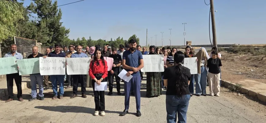 Ji bo daxwaza perwerdeya bi zimanê kurdî çalakî didomin