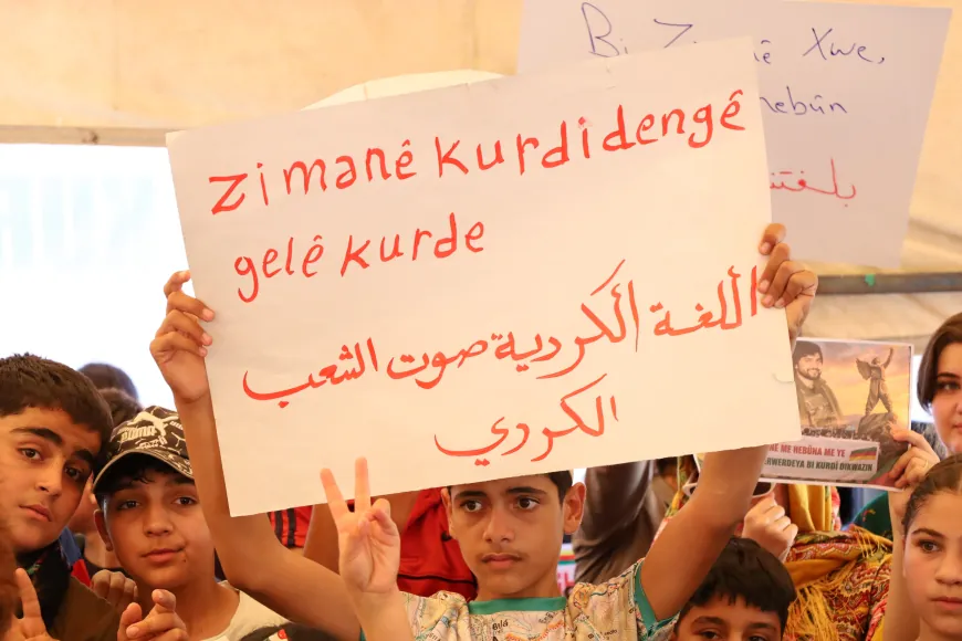 Konvedana li Qamişloyê bi dawî bû: Daxwaza me mafê perwerdeya bi zimanê kurdî ye