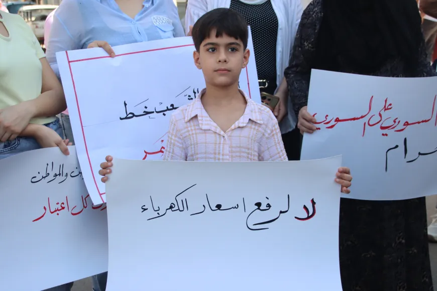 Şêniyên Hesekê û Amûdê xwepêşandan li dar xistin