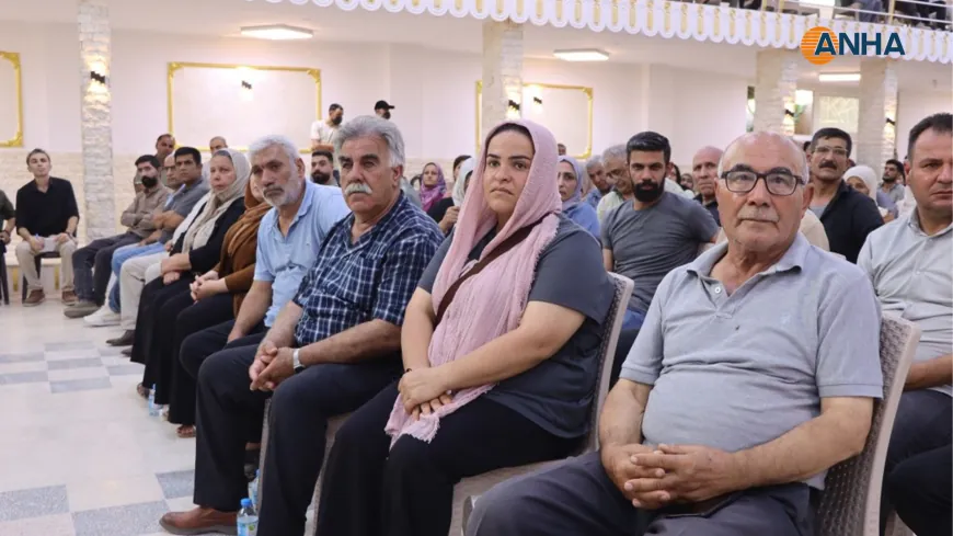 Mazlûm Ebdî geşedanên dawîn ji xelkê Kobanê re şîrove kirin