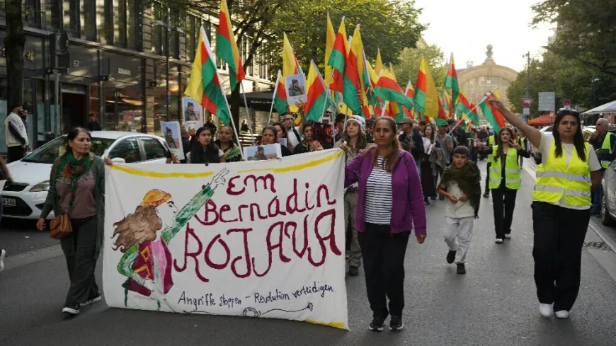 Li Frankfurtê çalakiya piştevaniyê bi Rojava re