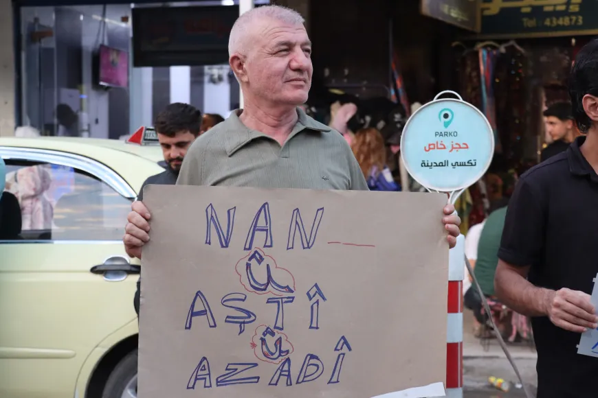 Xelkê Qamişloyê îro jî daket qandan û daxwazên xwe anîn ziman