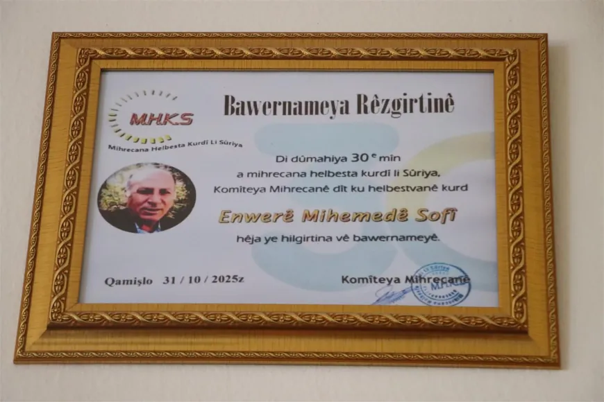 Enwer Sofî jiyana xwe daye ziman û pirsgirêka Kurd