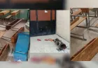 Li gundewarên Şamê dibistanek wêran kirin