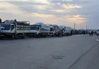 Karwanê şeşemîn ê koçberên Serêkaniyê bi rê ket