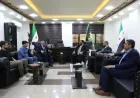 Parêzgarê Hesekê û Wezîrê Pîşesaziyê li hevdû civiyan 