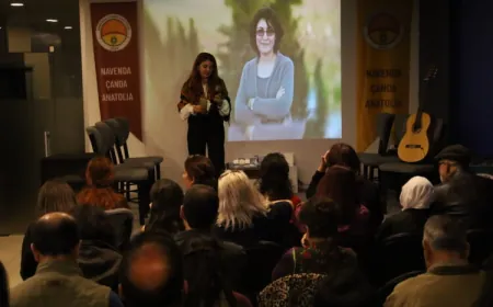 Nagihan Akarsel li Enqereyê hat bibîranîn