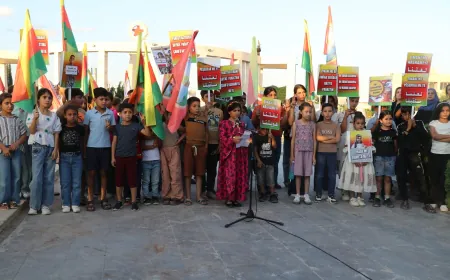 Xelkê Amûdê çalakiya bi daxwaza perwerdehiya Kurdî didomîne
