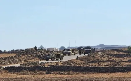 Dewriyeyeke Îsraîlê ya ji 6 wesayîtan pêk tê derbasî Quneytîrayê bû