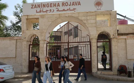 Li Zanîngeha Rojava pêvajoya qeydkirinê didome
