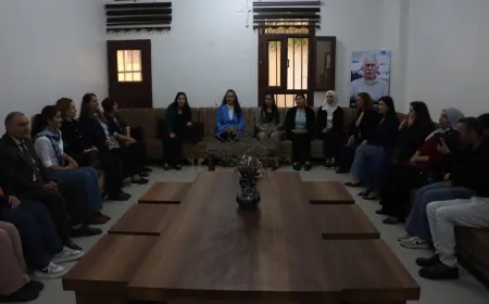 Şandeya DEM Partiyê serdana Kobanê kir