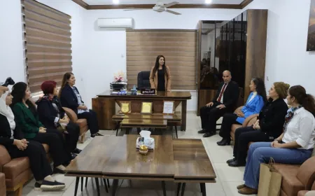 Şandeya DEM Partiyê serdana Şaredariya Kobanê kir
