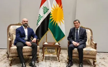 Mazlûm Ebdî û Bafil Talebanî civiyan