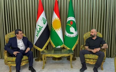 Mazlûm Ebdî û Bafil Talebanî civiyan