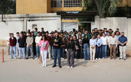 Xwendekarên Fakulteya Zanistên Xwezayî û Teknolojiyê daxuyanî da