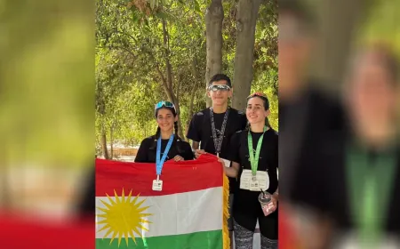 Keça Kurd Rûlyan Heyder di maratona Şamê de asta yekem bi dest xist