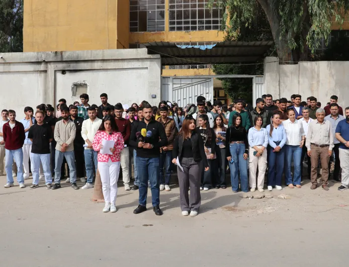 Xwendekarên Fakulteya Zanistên Xwezayî û Teknolojiyê daxuyanî da