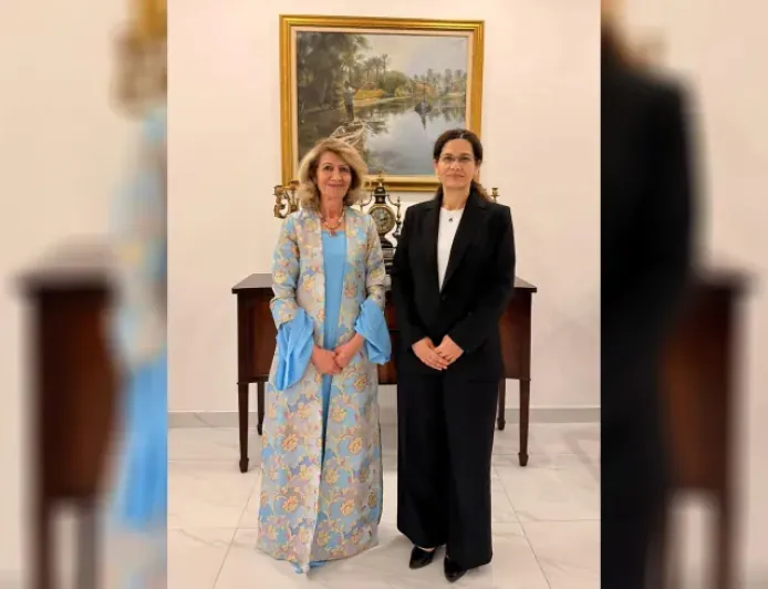 Îlham Ehmed û Şehnaz Îbrahîm Ehmed hevdîtin kirin