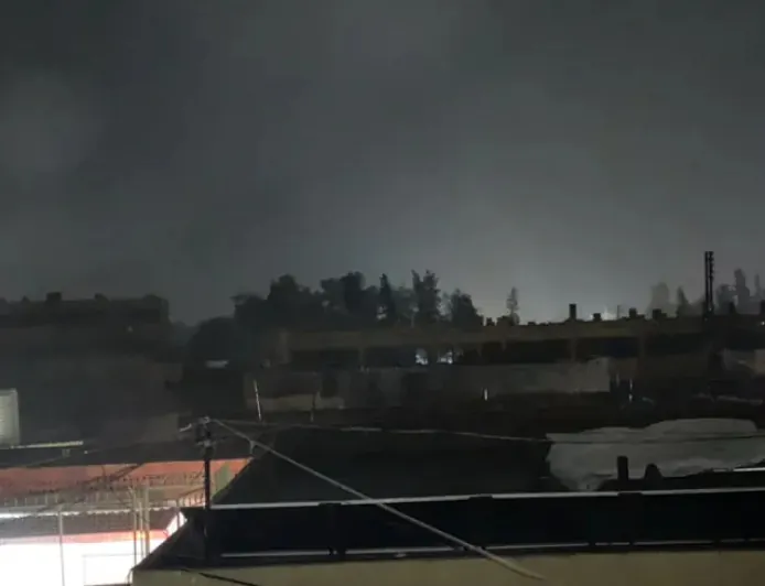 Li Hesekê barana xurt û brûsk