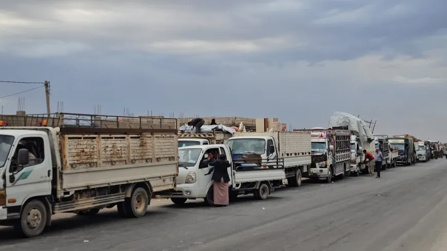 Karwanê sêyemîn ê koçberên Serêkaniyê amadekariya vegerê dikin