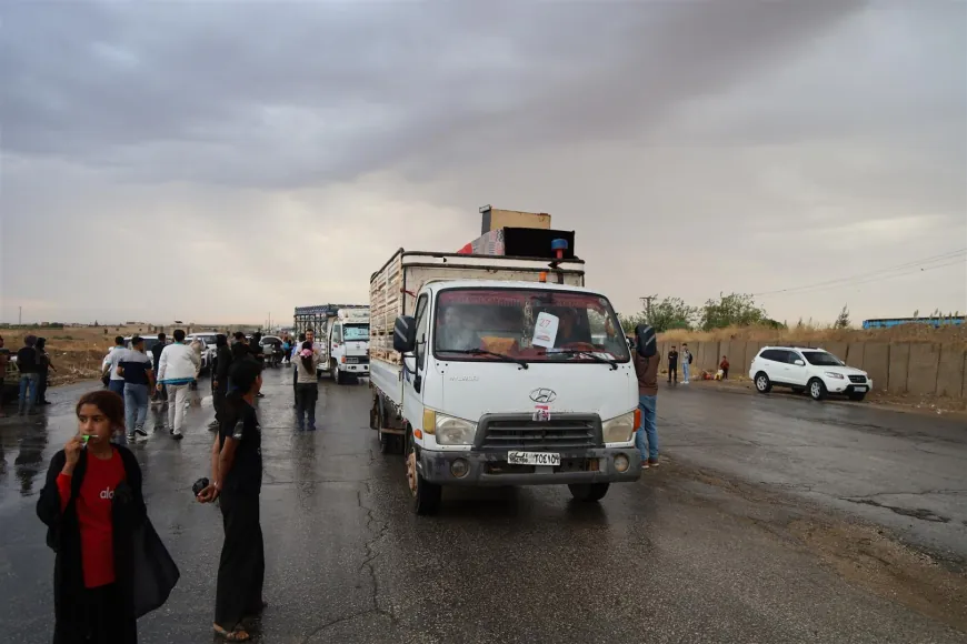 Koçberên vegeriyayî hestên xwe vegotin
