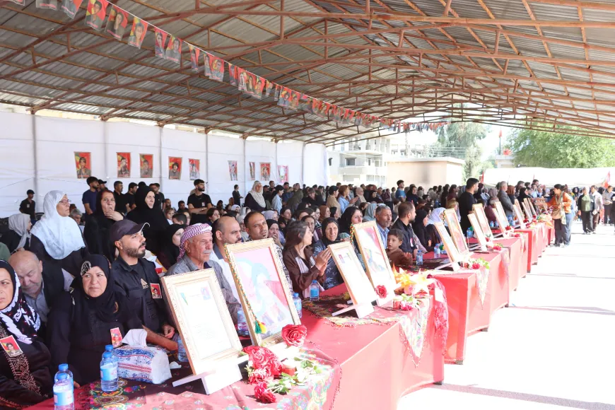 Merasîma sersaxiya malbatên 19 gerîlayan bi dawî bû