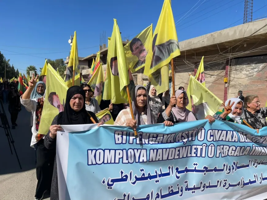 Li bajarên herêma Cizîrê ji bo şermezarkirina komployê xwepêşandan