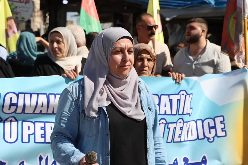 Xelkê Qamişlo, Tirbespiyê û Amûdê Komploya 9`ê Cotmehê şermezar kir
