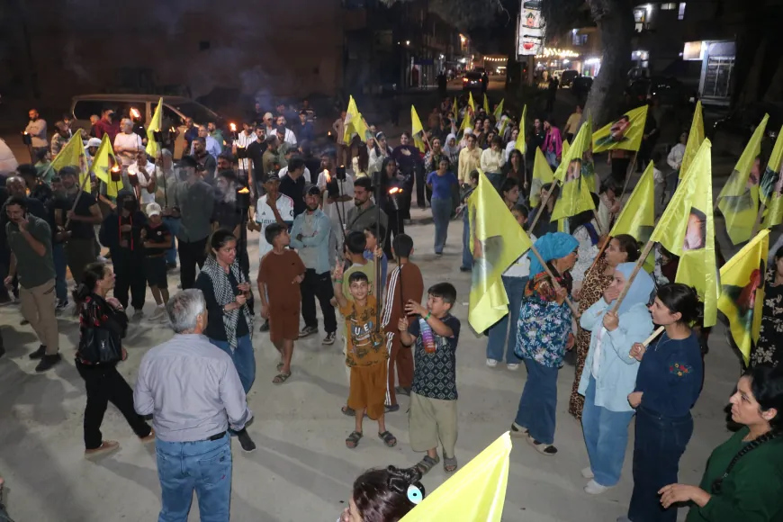 Ciwanên Dirbêsiyê daxwaza azadiya Rêber Abdullah Ocalan kir