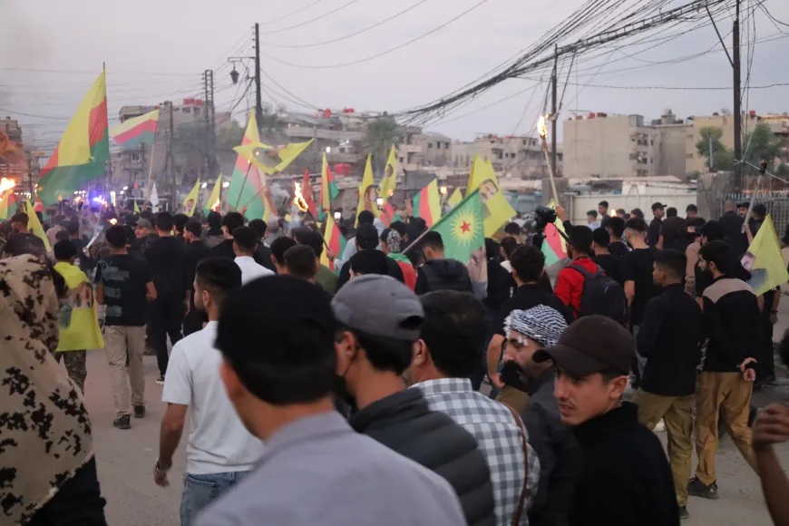Ciwanên Qamişloyê li dijî komploya 9‘ê Cotmehê daketin qadan