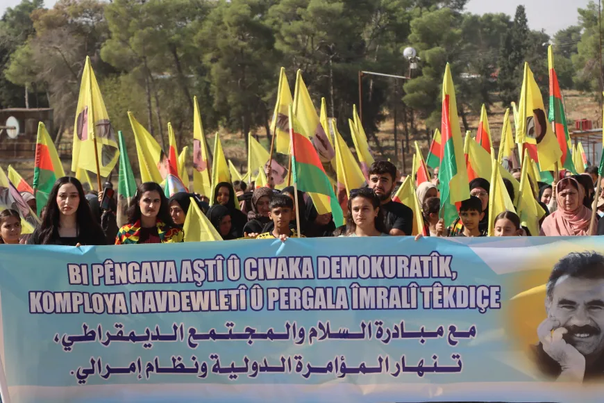 Şêniyên Girkê Legê Komploya Navneteweyî şermezar kir
