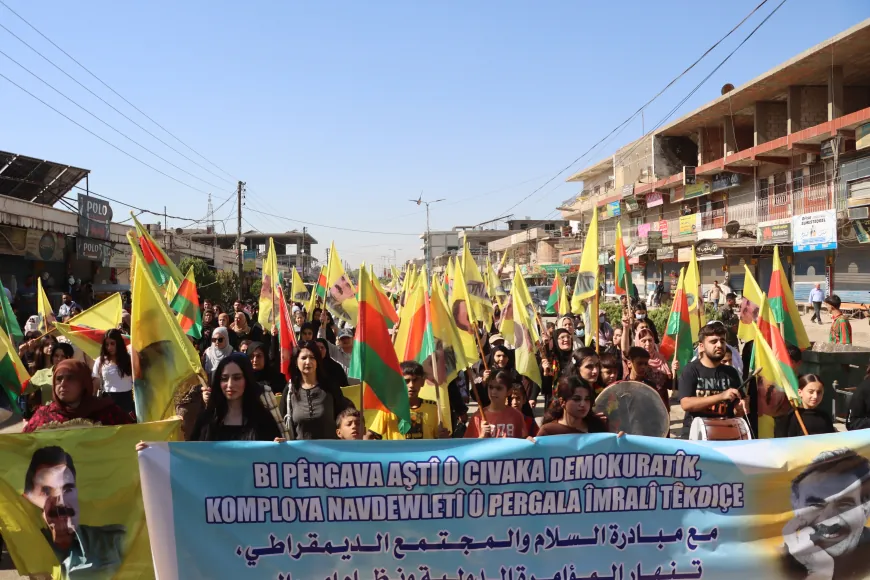 Şêniyên Girkê Legê Komploya Navneteweyî şermezar kir