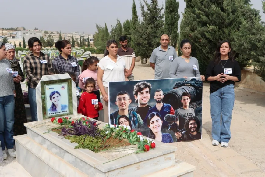 Li Kobanê û Qamişloyê şehîdên çapemeniyê bi bîr anîn
