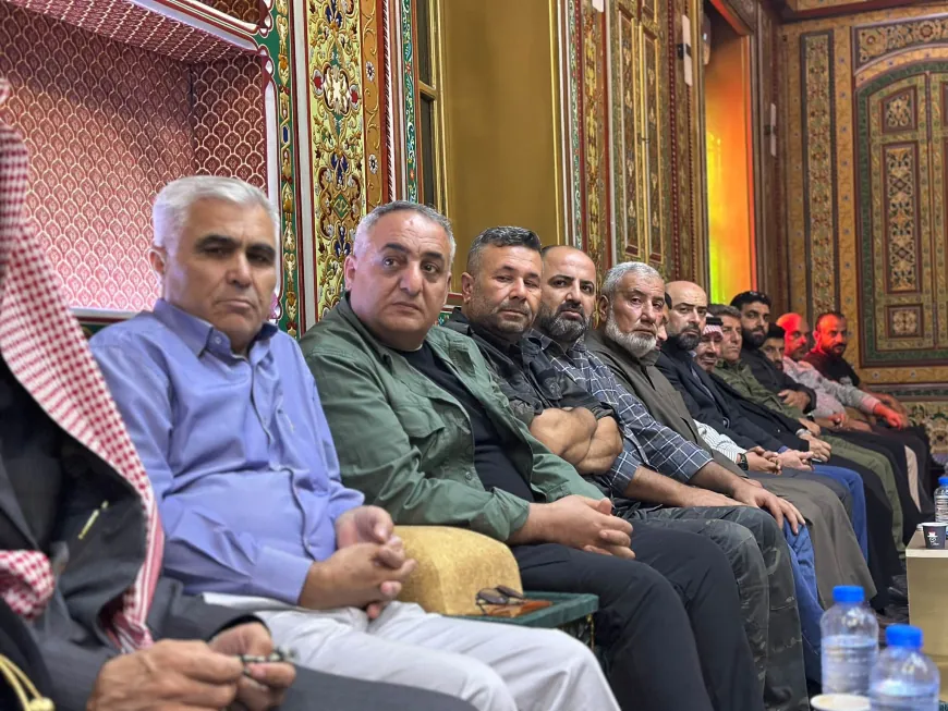 Parêzgarê Hesekê bi rûspiyên eşîran re civiya