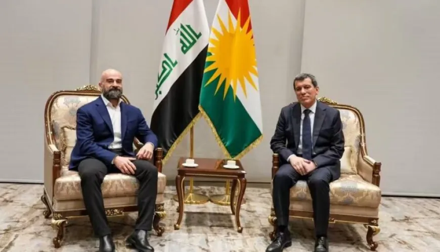 Mazlûm Ebdî û Bafil Talebanî civiyan