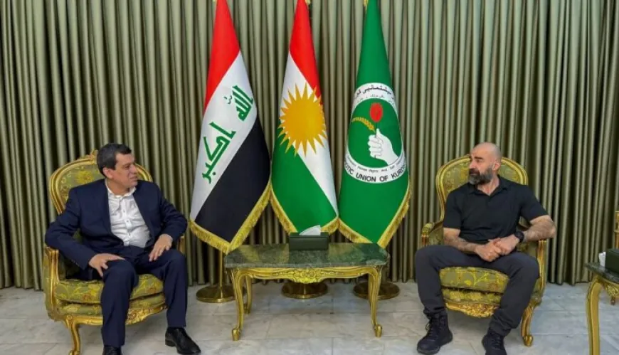 Mazlûm Ebdî û Bafil Talebanî civiyan